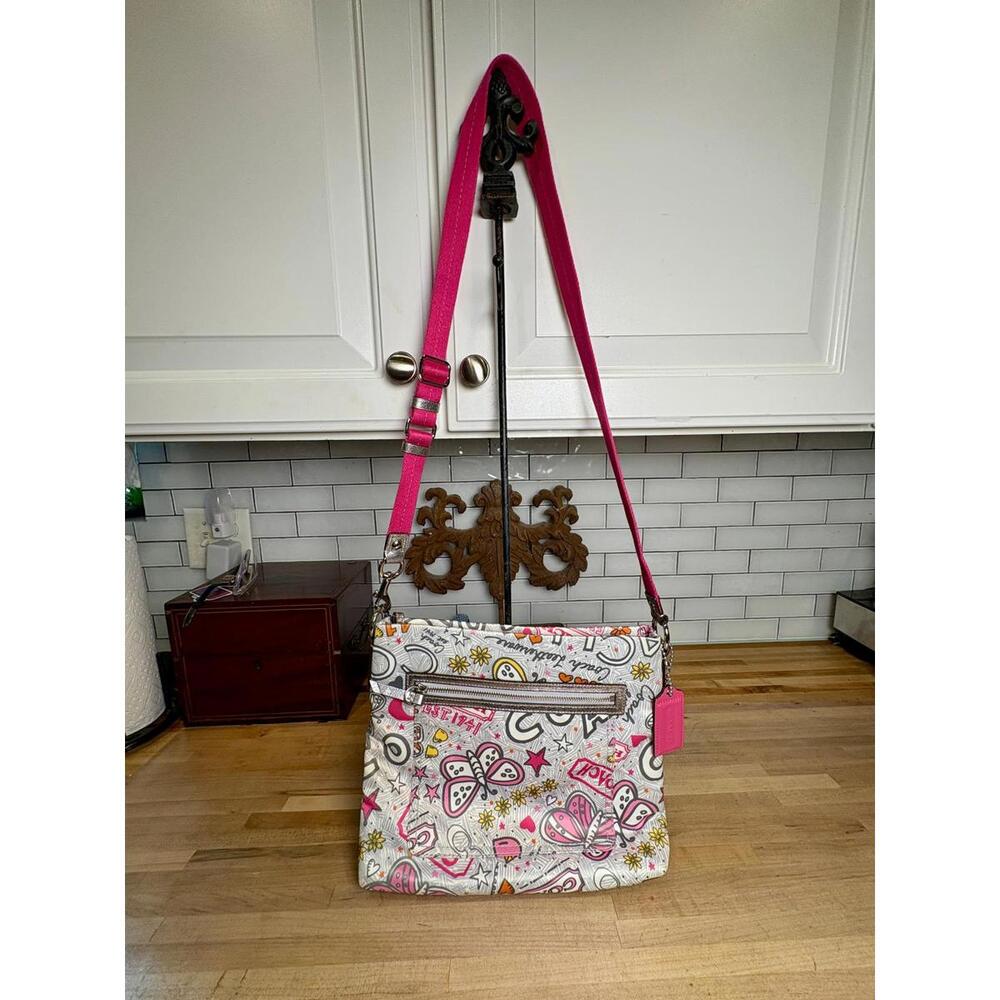 Coach Poppy Butterfly Crossbody